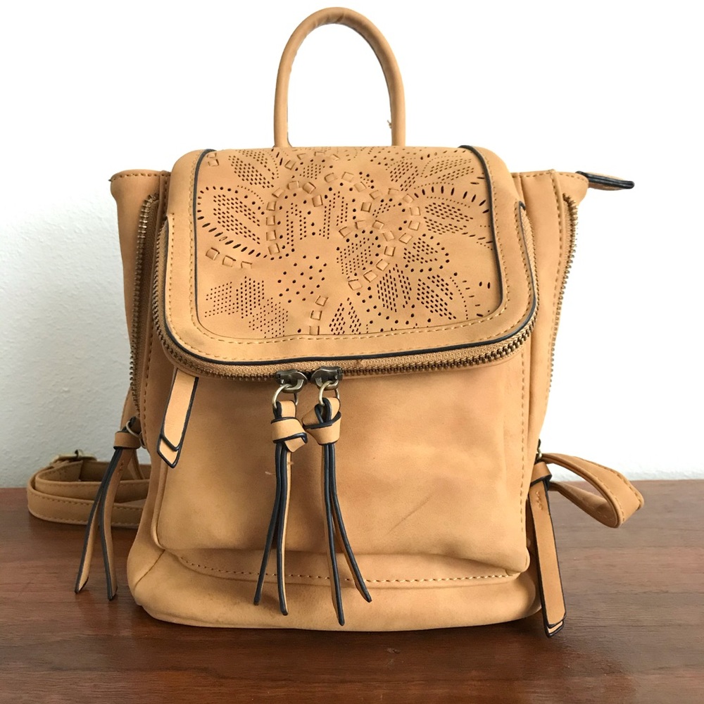 Tilly’s Violet Ray Backpack purse